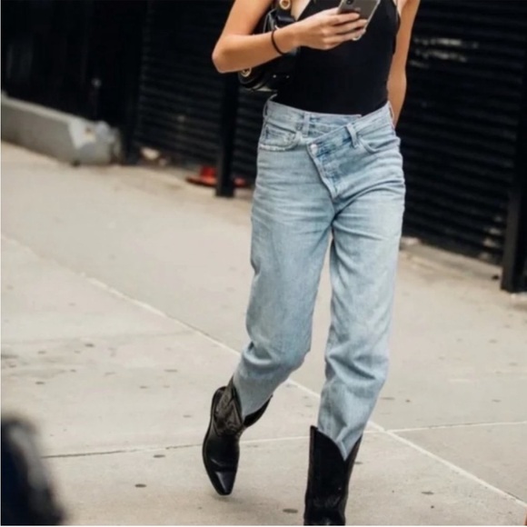 AGOLDE’S ARC CRISS CROSS JEAN ORGANIC COTTON- 27 - Picture 2 of 13